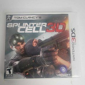 Nintendo 3DS Tome Clancy's Splinter Cell 3D game with Manual
